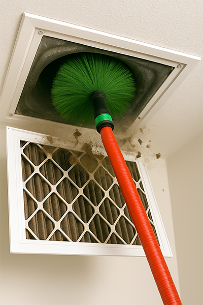 dislodge dust, dirt, pet hair, and other debris stuck