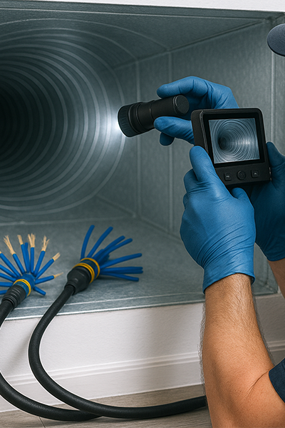 post cleaning inspection and report