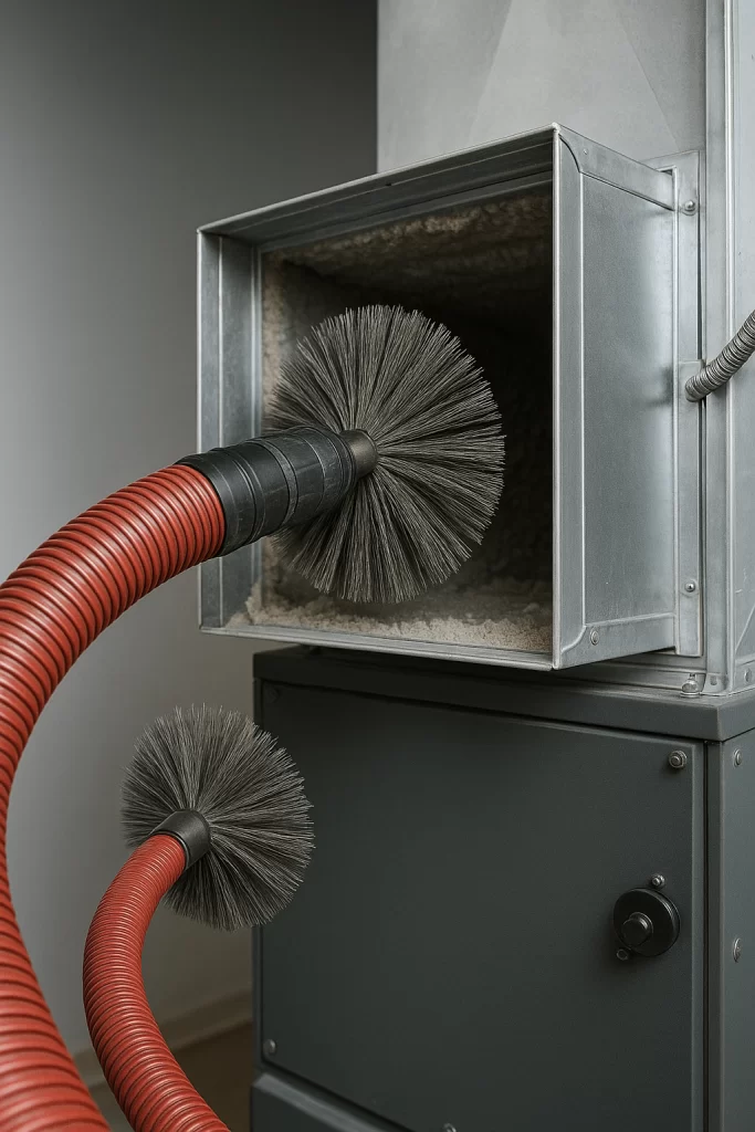 1 st furnace duct cleaning