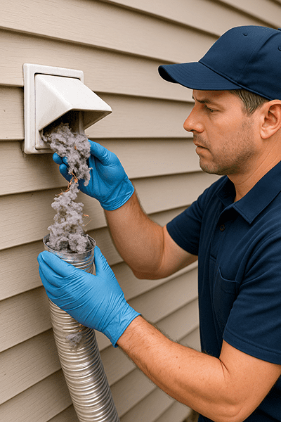 Clean the Exterior Vent