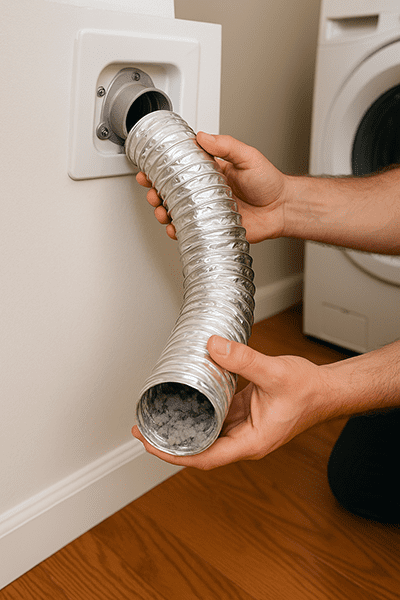 Remove and Inspect the Vent Hose
