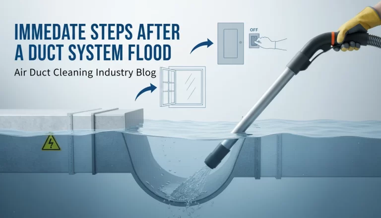 Duct System Flood: Immediate 3 Steps to Take
